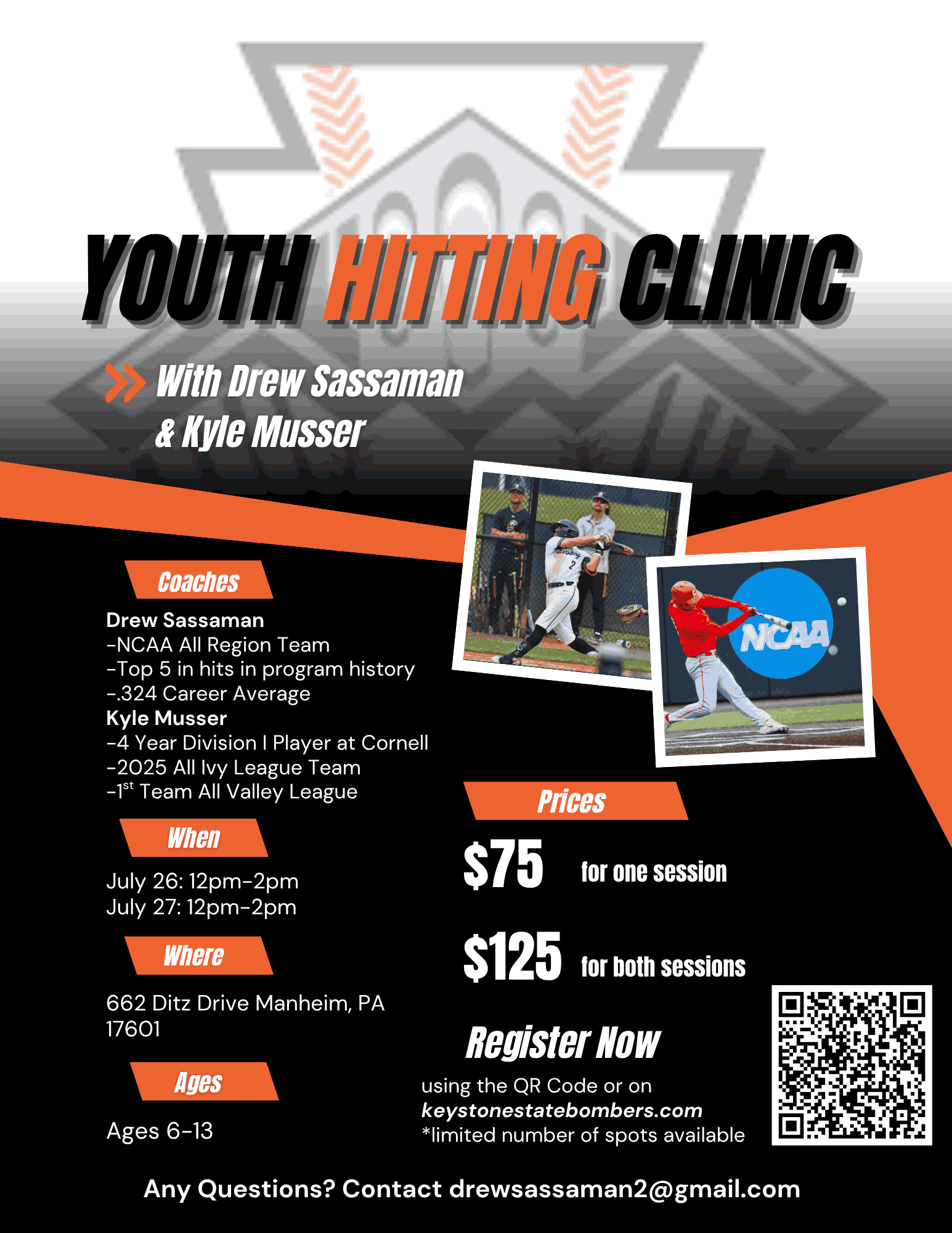 Hitting clinic