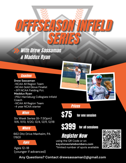 Offseason infield clinic
