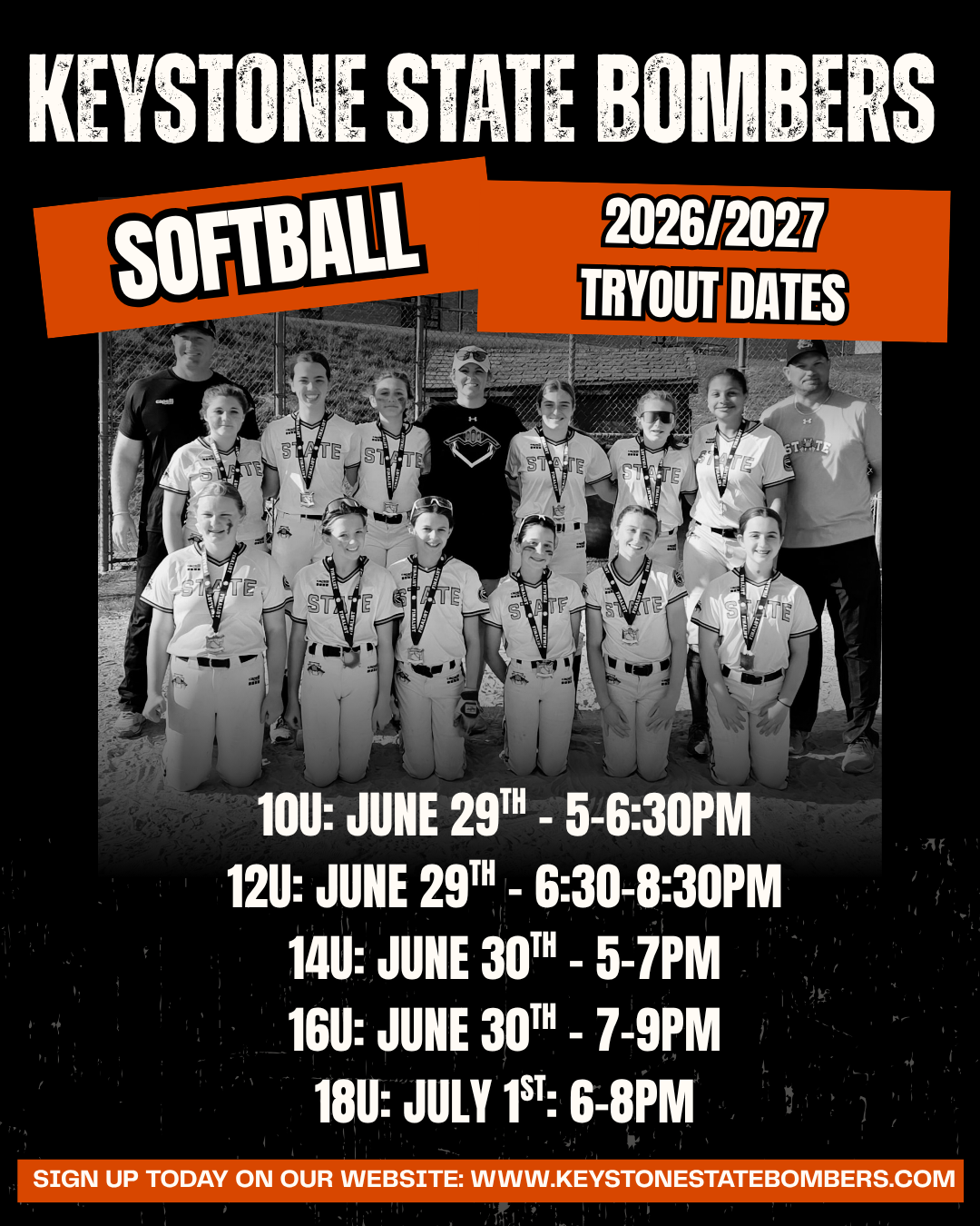 Softball Tryouts 2026